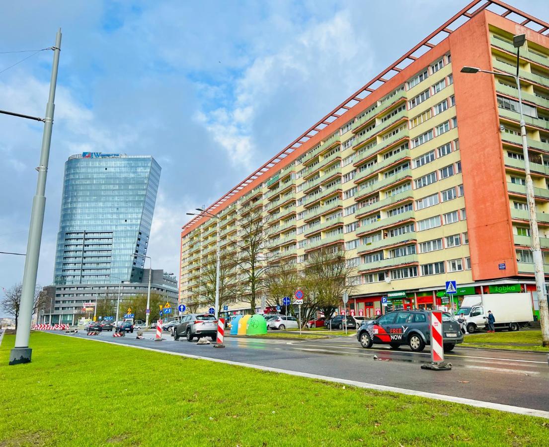 Apartament Centrum Wyzwolenia Szczecin Exteriör bild